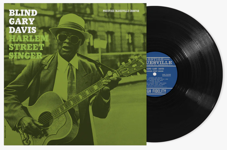 Reverend Gary Davis - Harlem Street Singer (Bluesville Acoustic Sounds Series) [Vinyl] (ONLINE ORDER ONLY)