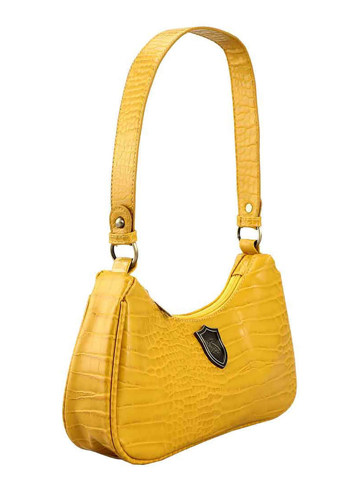Harry Potter Hufflepuff Croco Handbag (ONLINE ORDER ONLY)