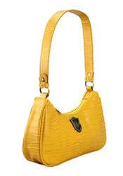 Harry Potter Hufflepuff Croco Handbag (ONLINE ORDER ONLY)