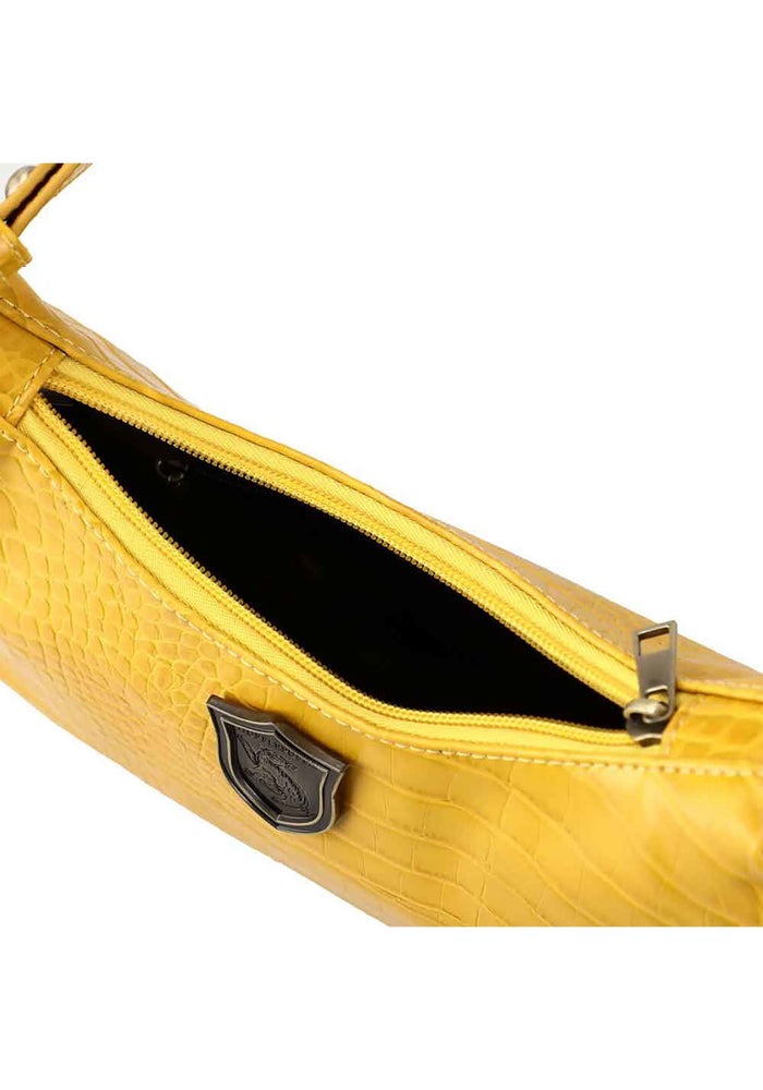 Harry Potter Hufflepuff Croco Handbag (ONLINE ORDER ONLY)