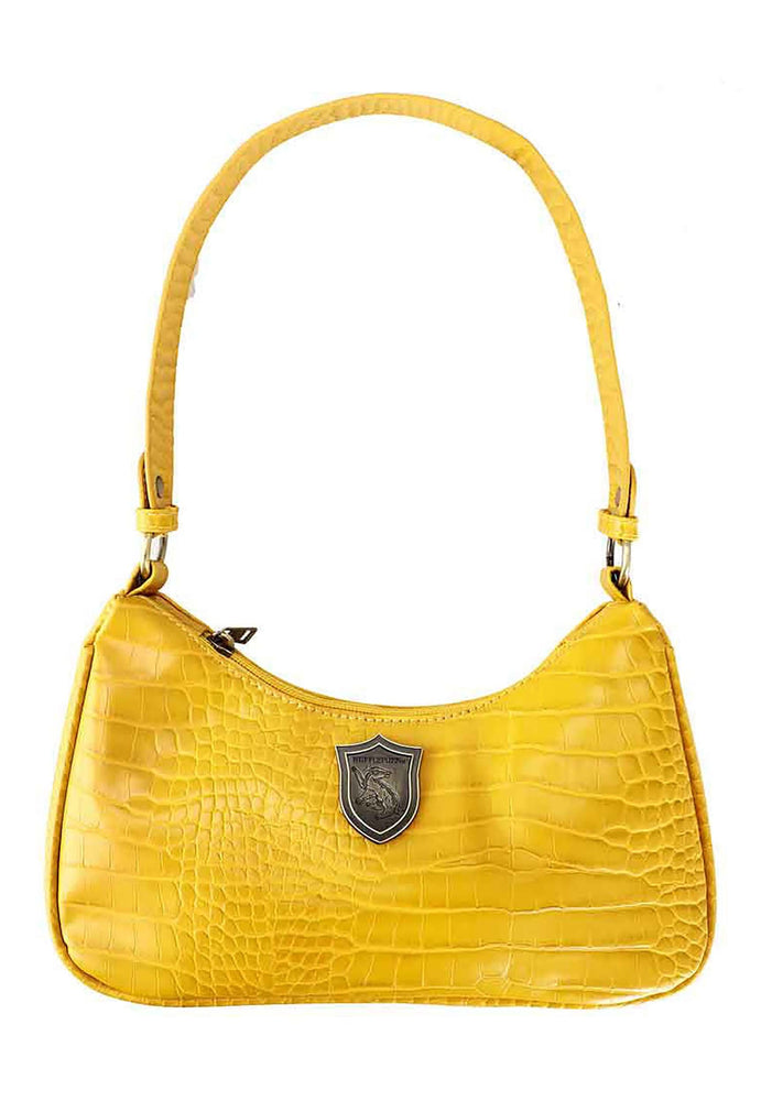 Harry Potter Hufflepuff Croco Handbag (ONLINE ORDER ONLY)