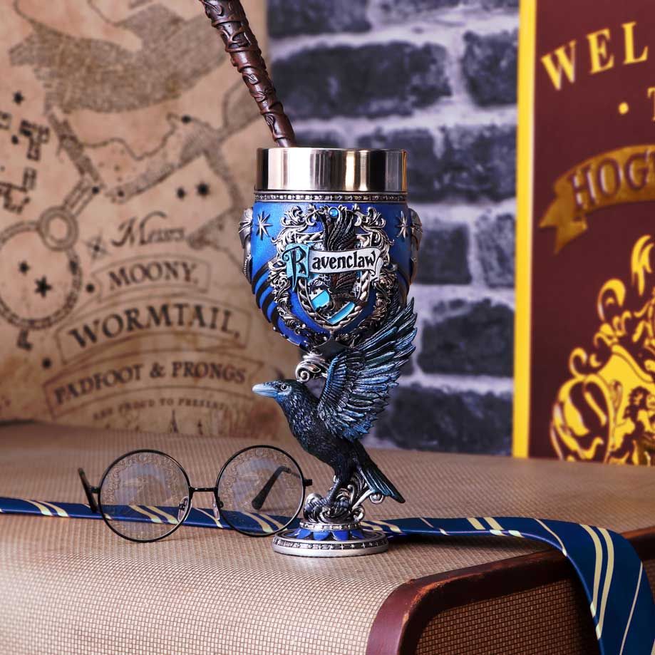 Harry Potter Ravenclaw Crest Collectible Sculpted Goblet by Nemesis Now (ONLINE ORDER ONLY)