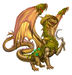 Battlezoo Dragons: Leshy Dragons for Foundry VTT