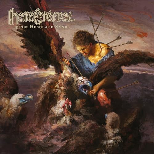 Upon Desolate Sands (Ltd. Transparent Blue W/ Red Splatters Vinyl Edition) [Vinyl]