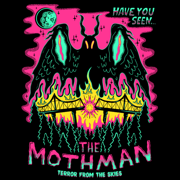 Mothman' Shirt (ONLINE ORDER ONLY)