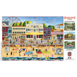Hometown Gallery - On the Boardwalk 1000 Piece Jigsaw Puzzle (ONLINE ORDER ONLY)