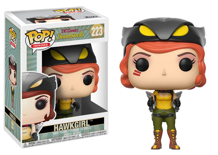 Funko POP! DC Bombshells - Hawkgirl Vinyl Figure #223 (ONLINE ORDER ONLY)
