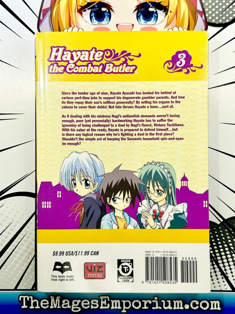 Hayate The Combat Butler Vol 3 (Online Order Only)