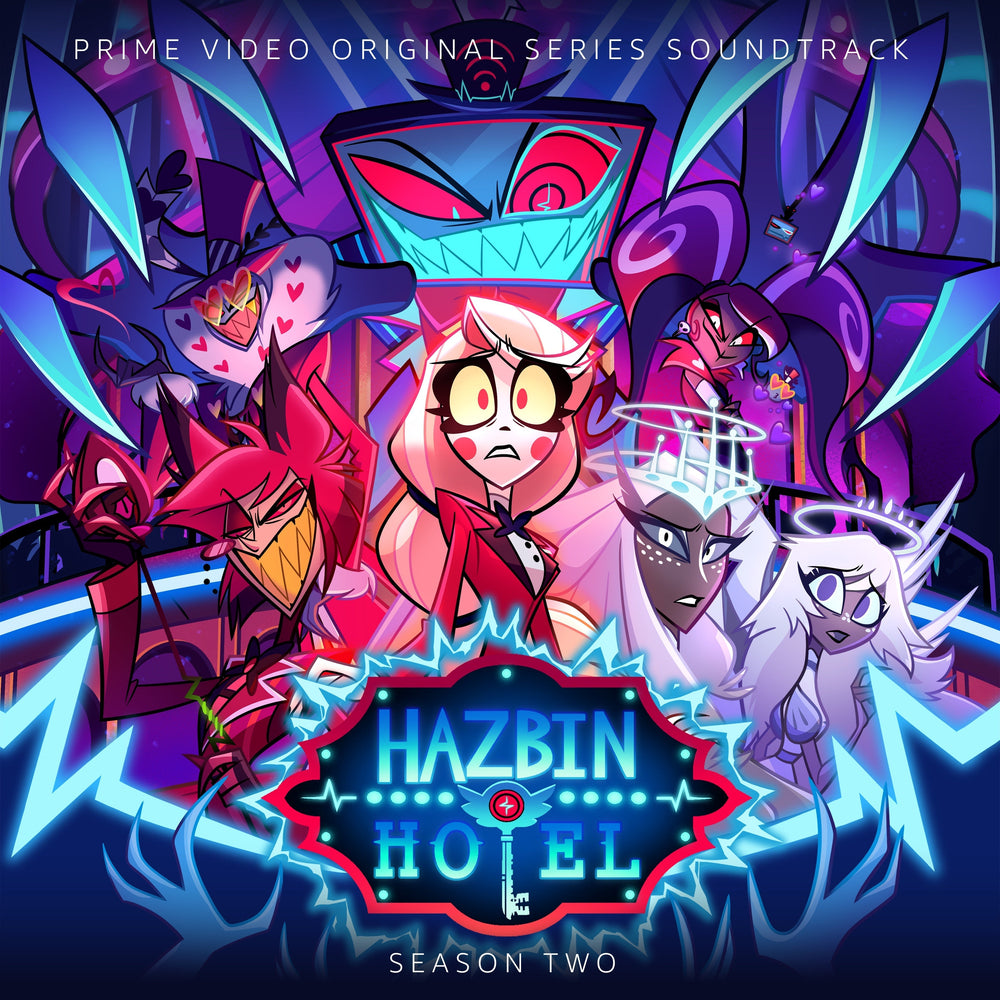 Hazbin Hotel: Season Two (Original Soundtrack) (Voxtex Blue Clear Vinyl) [Vinyl] (ONLINE ORDER ONLY)