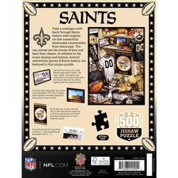 New Orleans Saints - Locker Room 500 Piece Jigsaw Puzzle (ONLINE ORDER ONLY)