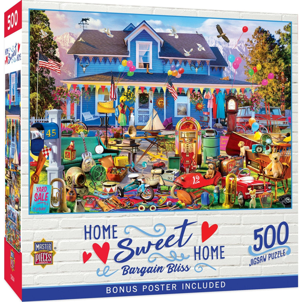 Home Sweet Home - Bargain Bliss 500 Piece Jigsaw Puzzle (ONLINE ORDER ONLY)