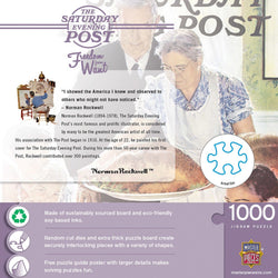 Saturday Evening Post - Freedom from Want 1000 Piece Jigsaw Puzzle (ONLINE ORDER ONLY)