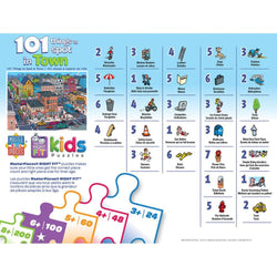 101 Things to Spot in Town - 101 Piece Jigsaw Puzzle (ONLINE ORDER ONLY)