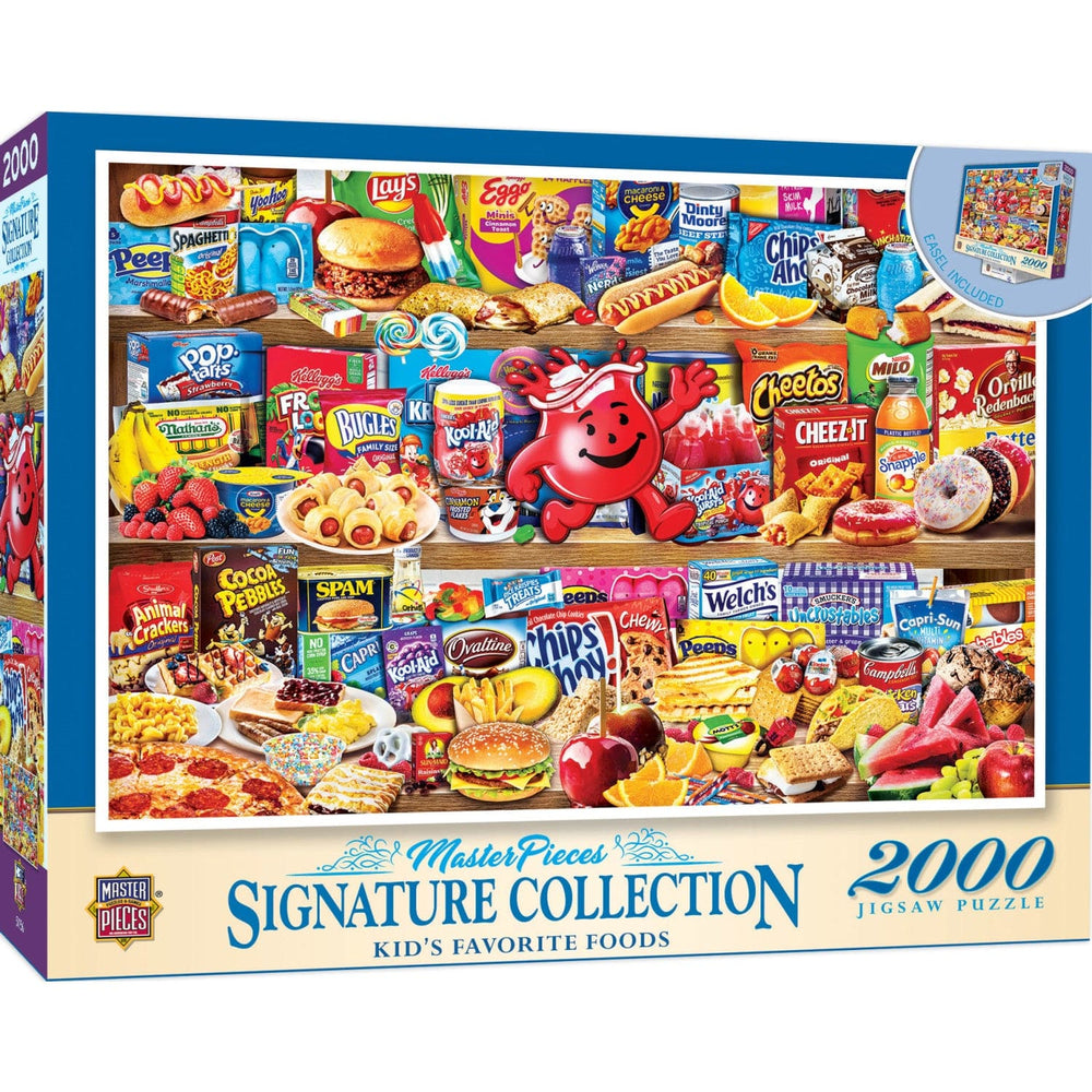 Signature Collection - Kids' Favorite Foods 2000 Piece Jigsaw Puzzle (ONLINE ORDER ONLY)