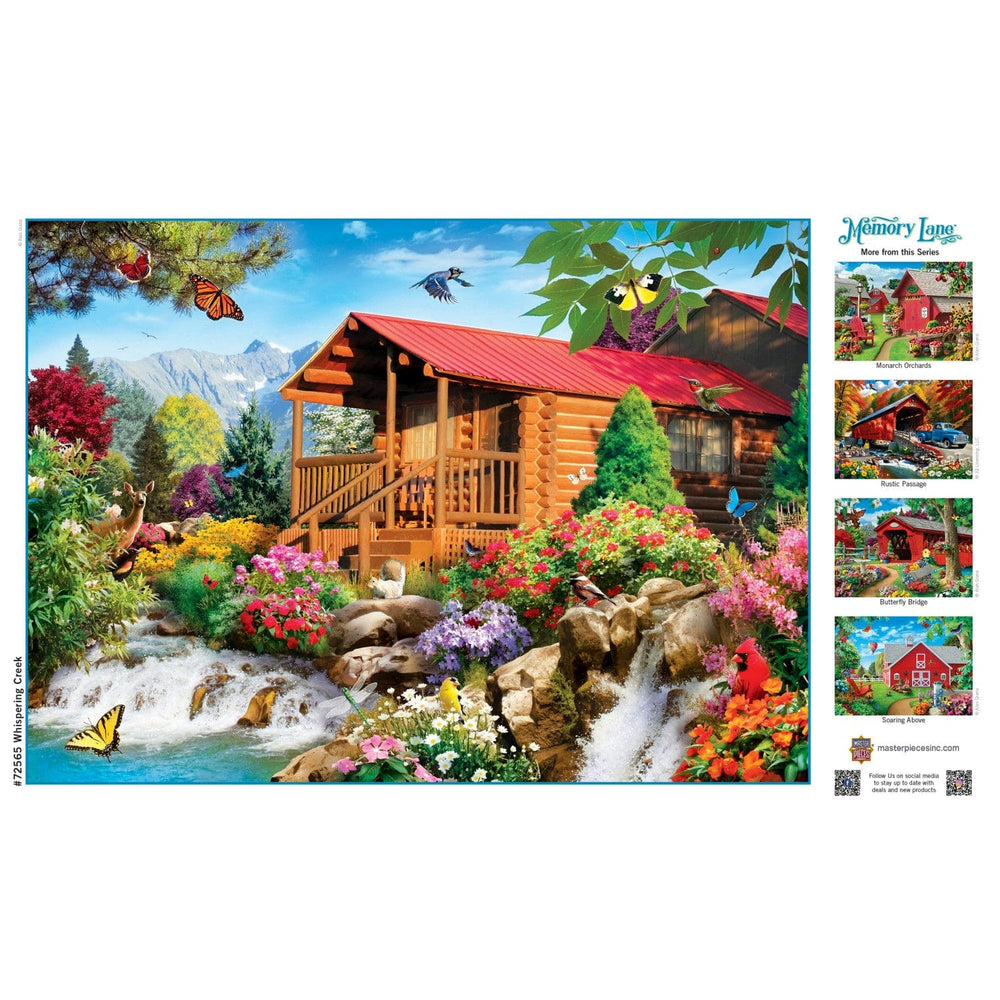 Memory Lane - Whispering Creek 1000 Piece Jigsaw Puzzle (ONLINE ORDER ONLY)