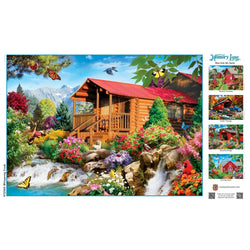 Memory Lane - Whispering Creek 1000 Piece Jigsaw Puzzle (ONLINE ORDER ONLY)