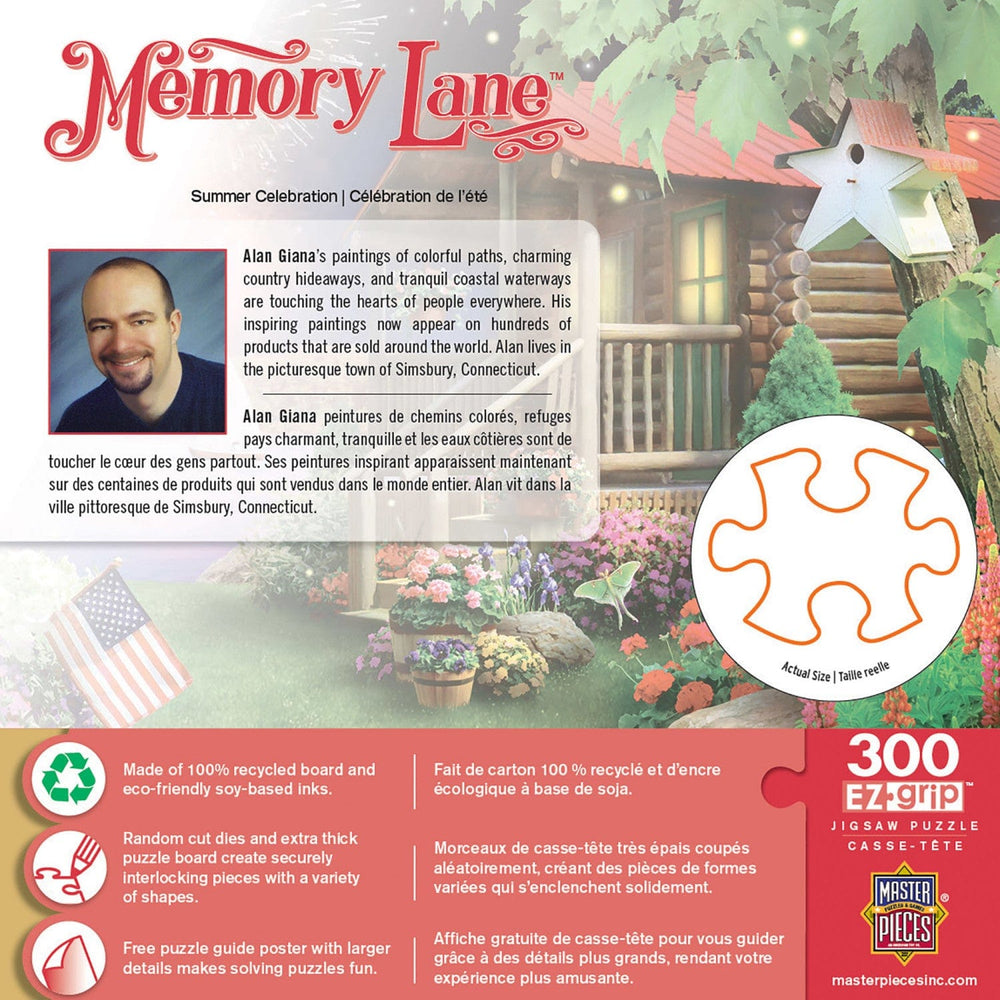 Memory Lane - Summer Celebration 300 Piece EZ Grip Jigsaw Puzzle (ONLINE ORDER ONLY)