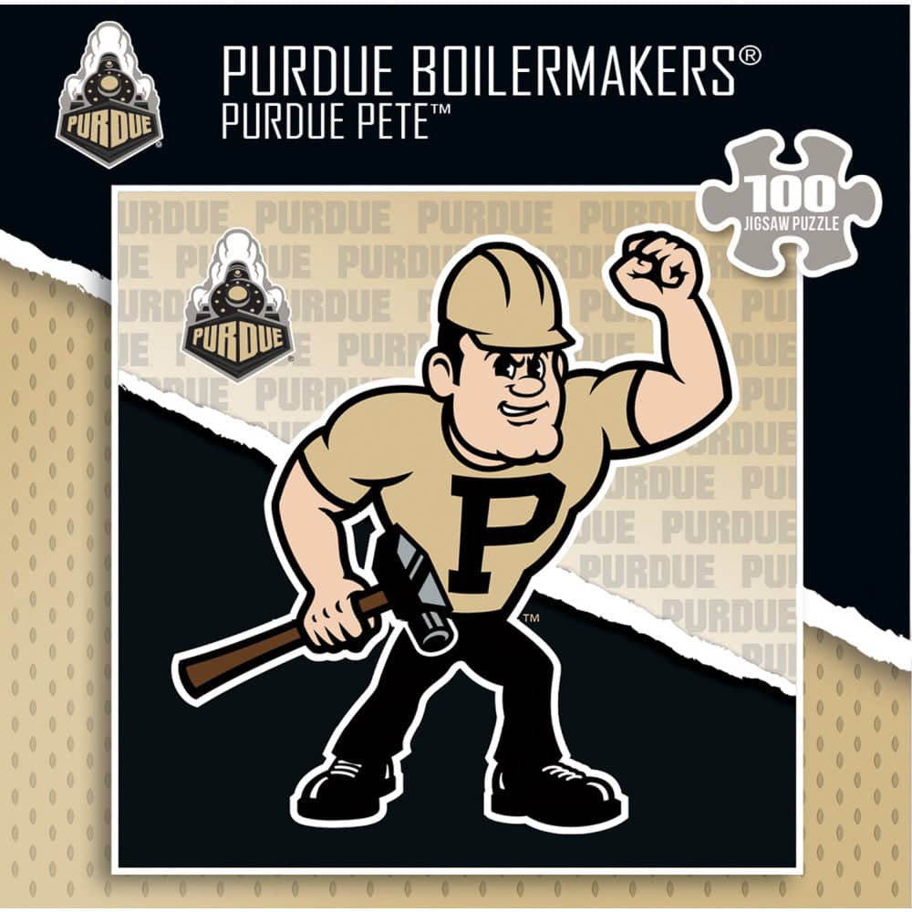 Purdue Boilermakers - NCAA Mascot 100 Piece Jigsaw Puzzle