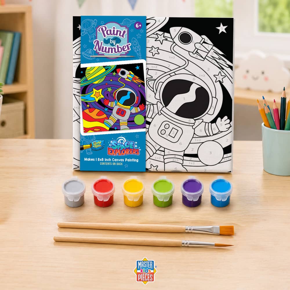 Space Explorers - Paint by Number Kids (ONLINE ORDER ONLY)