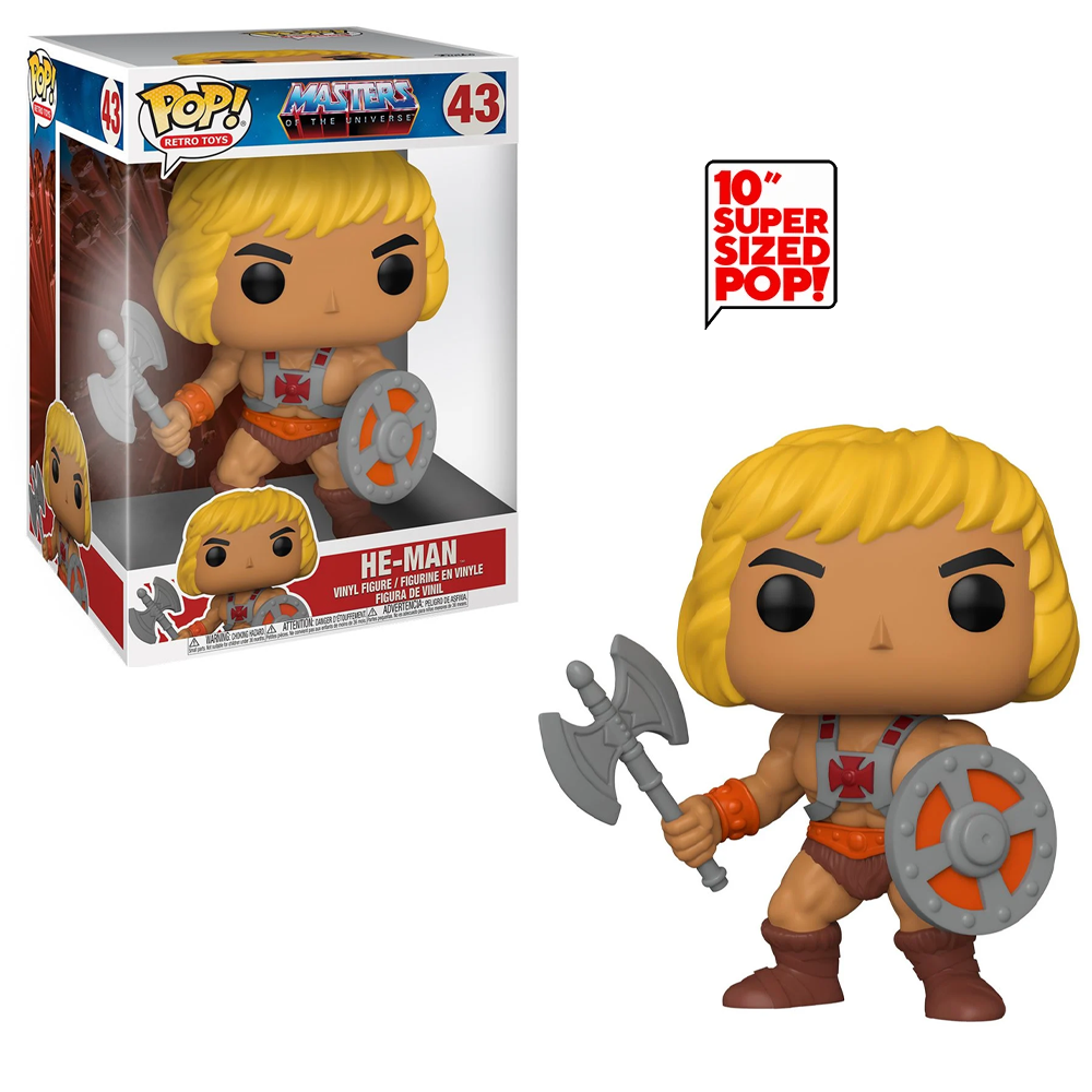 Funko POP! Masters of the Universe - 10-Inch He-Man Vinyl Figure (ONLINE ORDER ONLY)