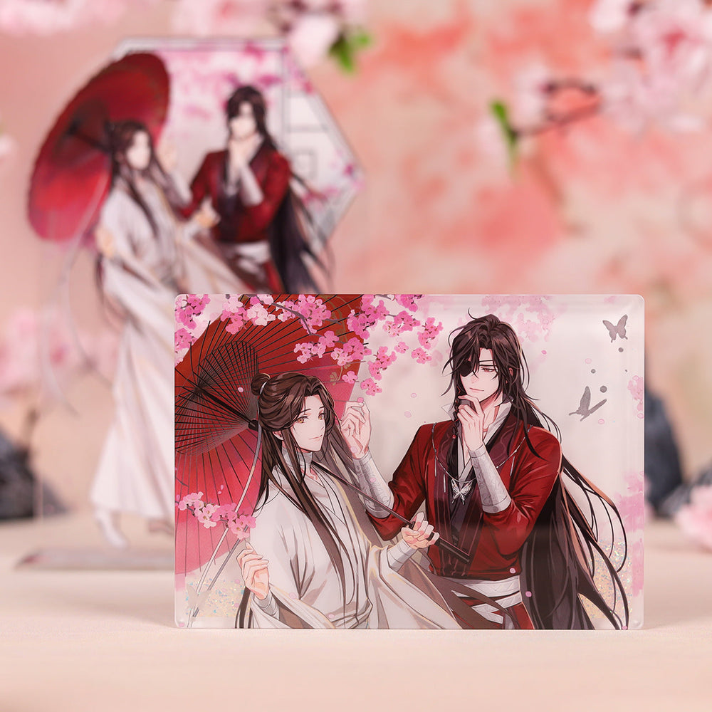 Heaven Official's Blessing Fan Hua Qing Xin Series Quicksand Acrylic Ornament (ONLINE ORDER ONLY)