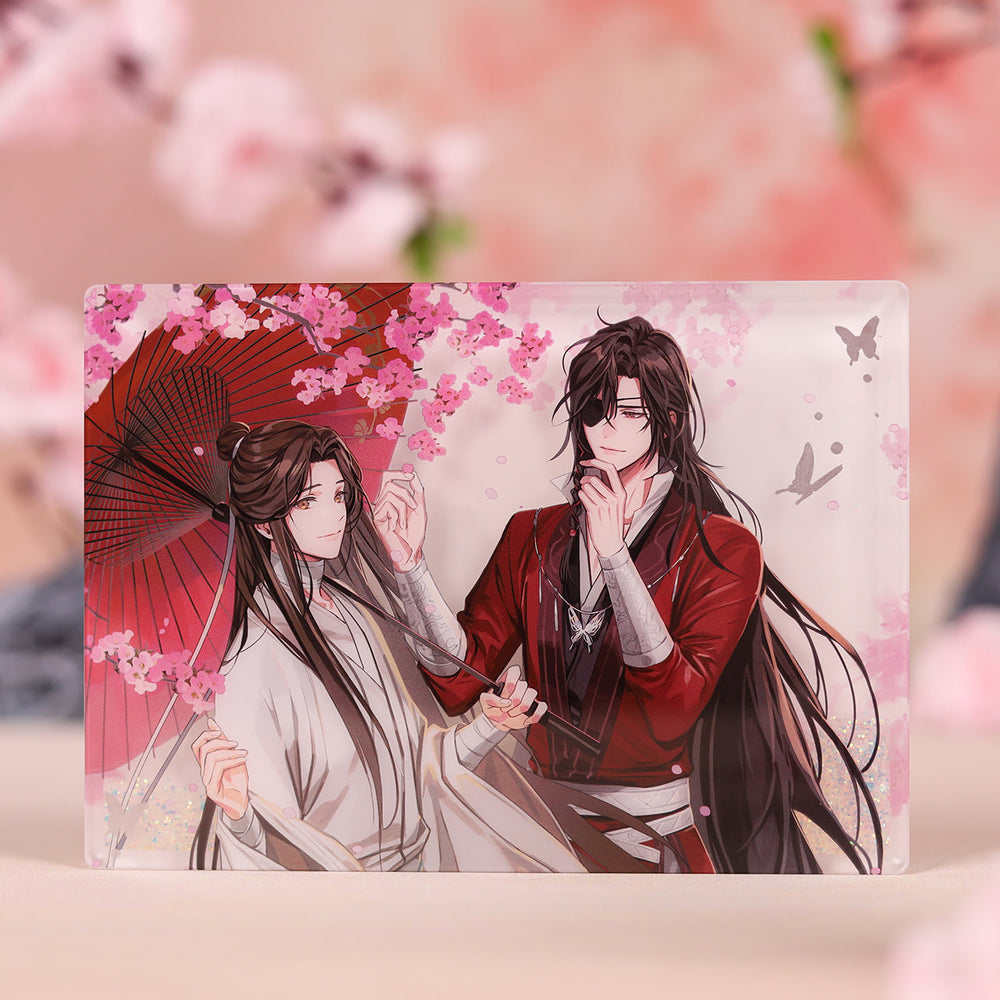 Heaven Official's Blessing Fan Hua Qing Xin Series Quicksand Acrylic Ornament (ONLINE ORDER ONLY)