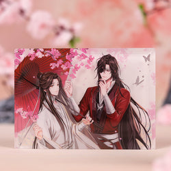 Heaven Official's Blessing Fan Hua Qing Xin Series Quicksand Acrylic Ornament (ONLINE ORDER ONLY)