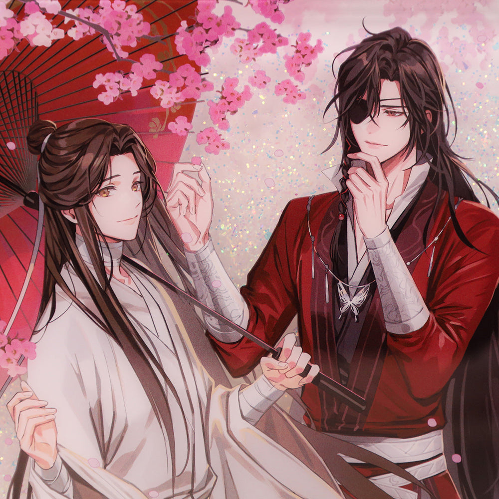 Heaven Official's Blessing Fan Hua Qing Xin Series Quicksand Acrylic Ornament (ONLINE ORDER ONLY)