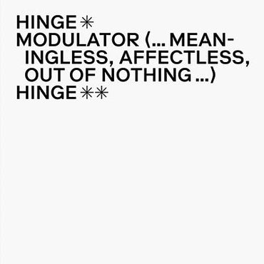 HECKER - Articulacao [CD] (ONLINE ORDER ONLY)