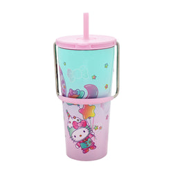 Hello Kitty 20 oz Stainless Steel Tumbler with Handle – Cute, Durable, and Ready to Go! (Online Order Only)