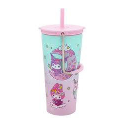 Hello Kitty 20 oz Stainless Steel Tumbler with Handle – Cute, Durable, and Ready to Go! (Online Order Only)
