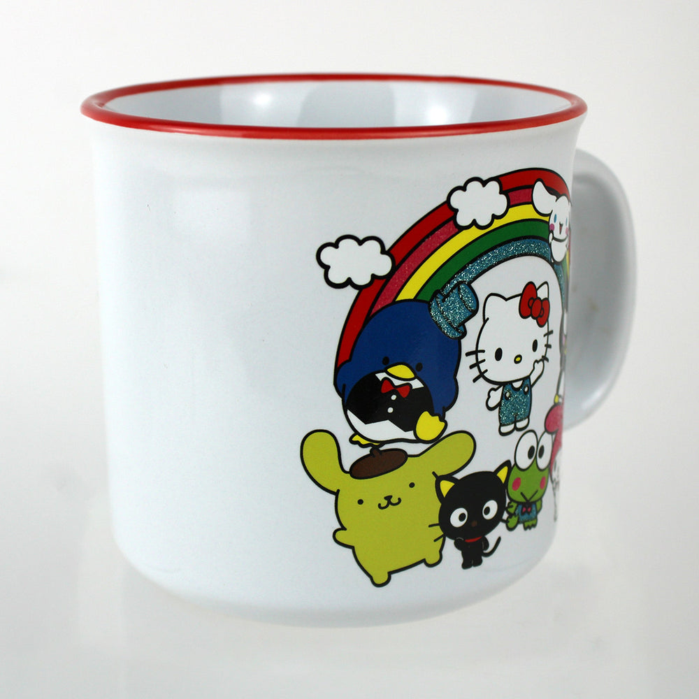 Hello Kitty and Friends Glittery 20oz Ceramic Mug (ONLINE ORDER ONLY)