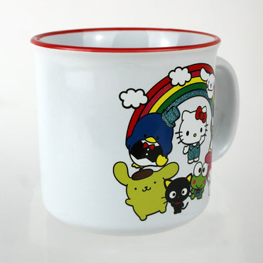 Hello Kitty and Friends Glittery 20oz Ceramic Mug (ONLINE ORDER ONLY)