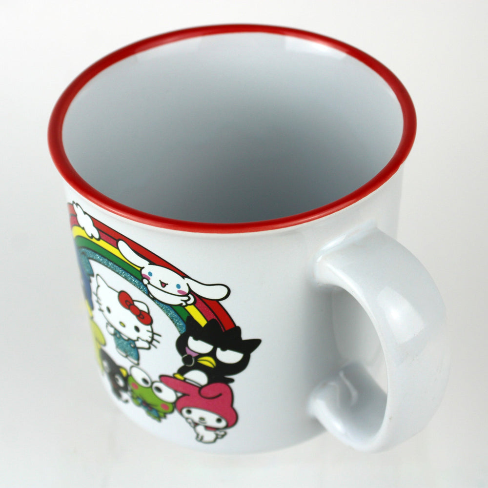 Hello Kitty and Friends Glittery 20oz Ceramic Mug (ONLINE ORDER ONLY)