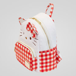 Hello Kitty (Sanrio) Gingham Mini Backpack by Loungefly (Online Order Only)
