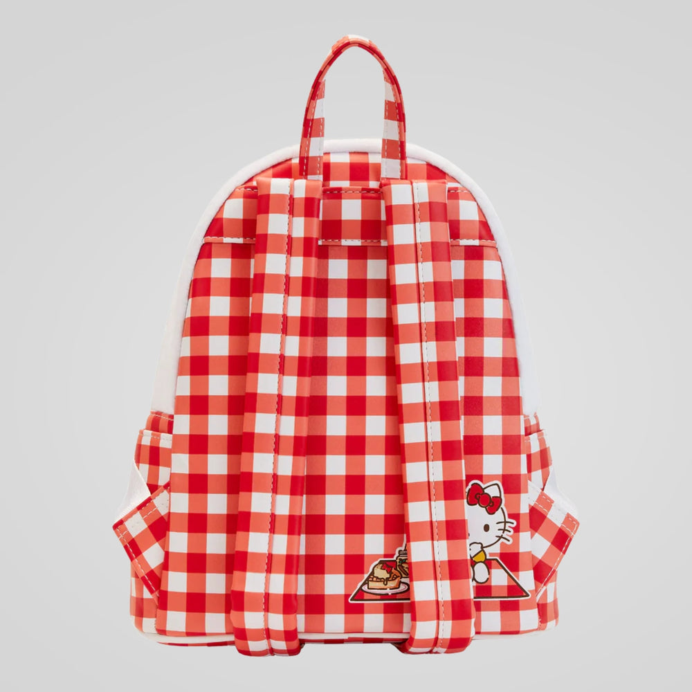Hello Kitty (Sanrio) Gingham Mini Backpack by Loungefly (Online Order Only)