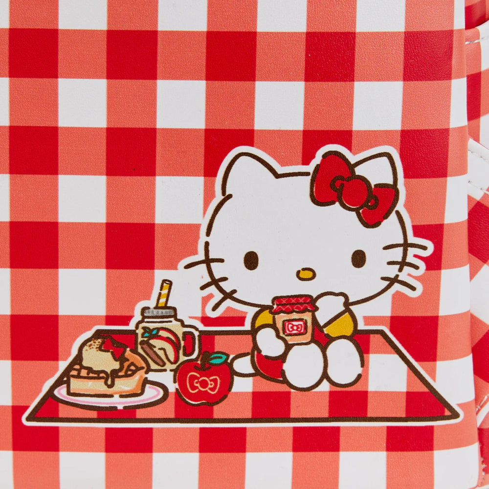 Hello Kitty (Sanrio) Gingham Mini Backpack by Loungefly (Online Order Only)
