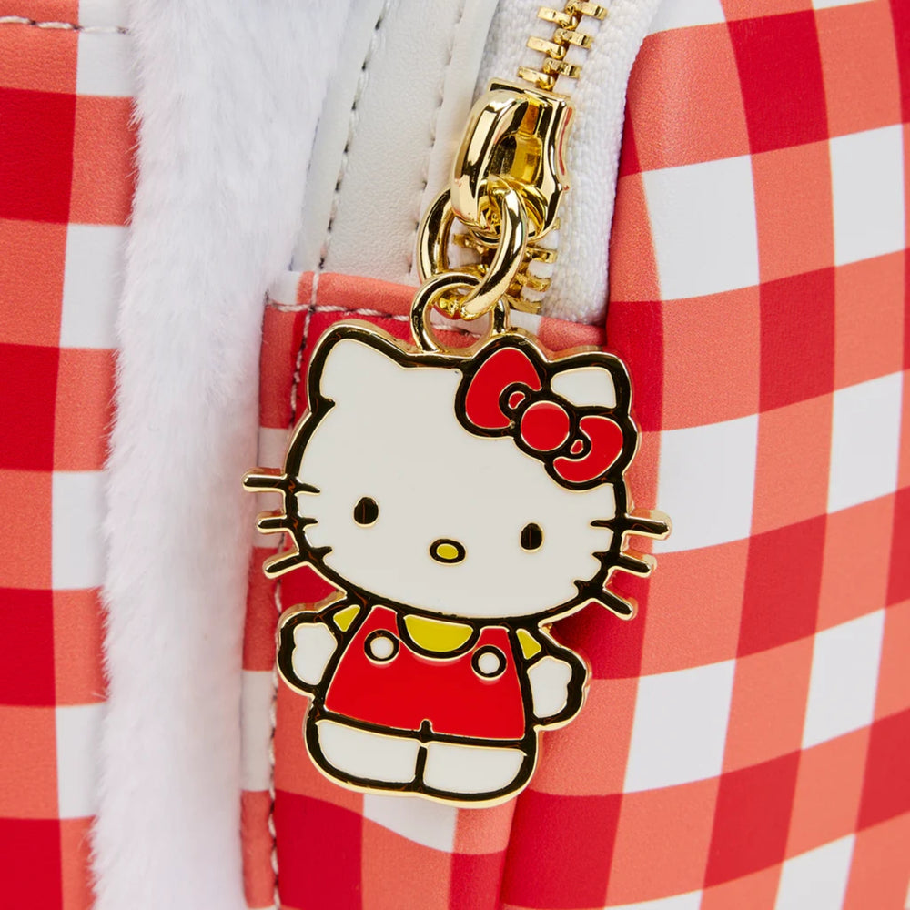 Hello Kitty (Sanrio) Gingham Mini Backpack by Loungefly (Online Order Only)