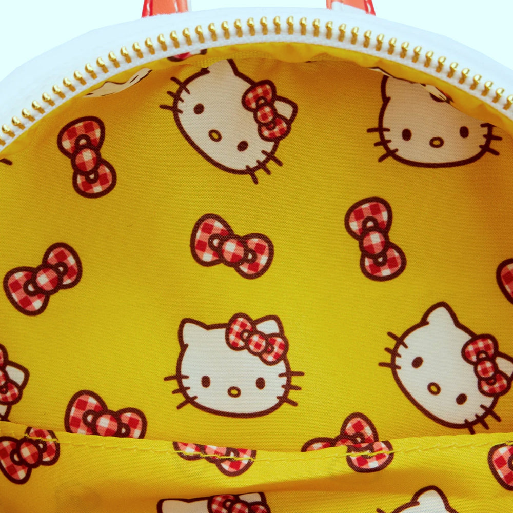Hello Kitty (Sanrio) Gingham Mini Backpack by Loungefly (Online Order Only)