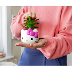 Hello Kitty Ceramic Planter with Faux Plant (ONLINE ORDER ONLY)