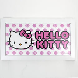 Hello Kitty Pink Bows Framed Wall Sign (ONLINE ORDER ONLY)