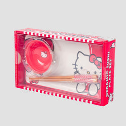 Hello Kitty Red Ceramic Sushi Plate Set (ONLINE ORDER ONLY)