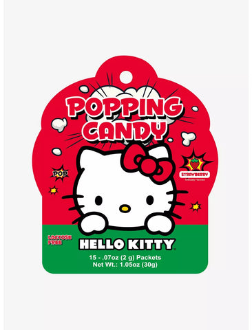 Hello KItty Popping Candy Strawberry (ONLINE ORDER ONLY)