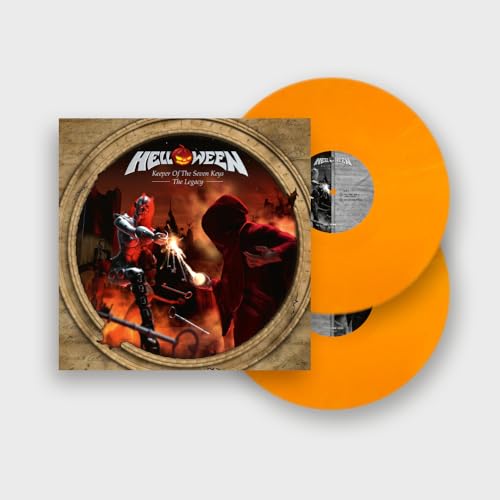 Helloween - Keeper Of The Seven Keys: The Legacy (red orange/ white marbled vinyl) [Vinyl] (ONLINE ORDER ONLY)