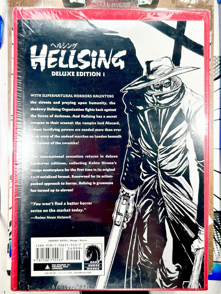Hellsing Deluxe Hardcover Vol 1 Brand New Sealed (Online Order Only)