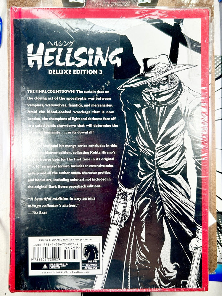 Hellsing Deluxe Hardcover Vol 3 Brand New Sealed (Online Order Only)