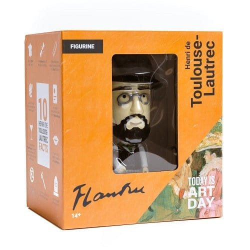 Henri de Toulouse-Lautrec Action Figure Doll - Today is Art Day (ONLINE ORDER ONLY)