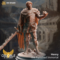 Henry, the Punished Immortal (Male Human Blood Hunter) (Online Only)