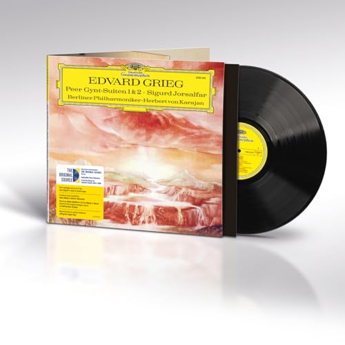 Grieg: Peer Gynt Suites 1 & 2, Sigurd Jorsalfar (The Original Source Series) [LP] [Vinyl] (ONLINE ORDER ONLY)