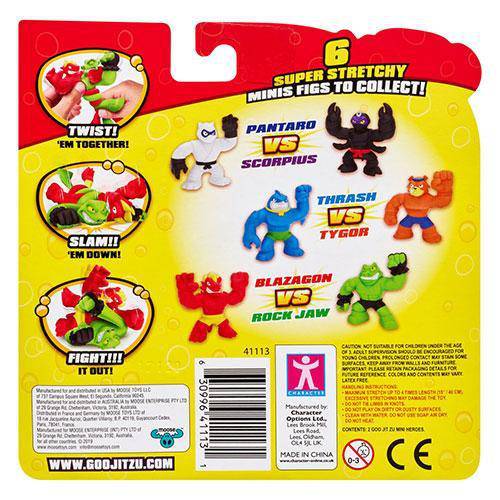 Heroes of Goo Jit Zu Minis 2 pack Action Figure - Select Figure(s) (Online Order Only)